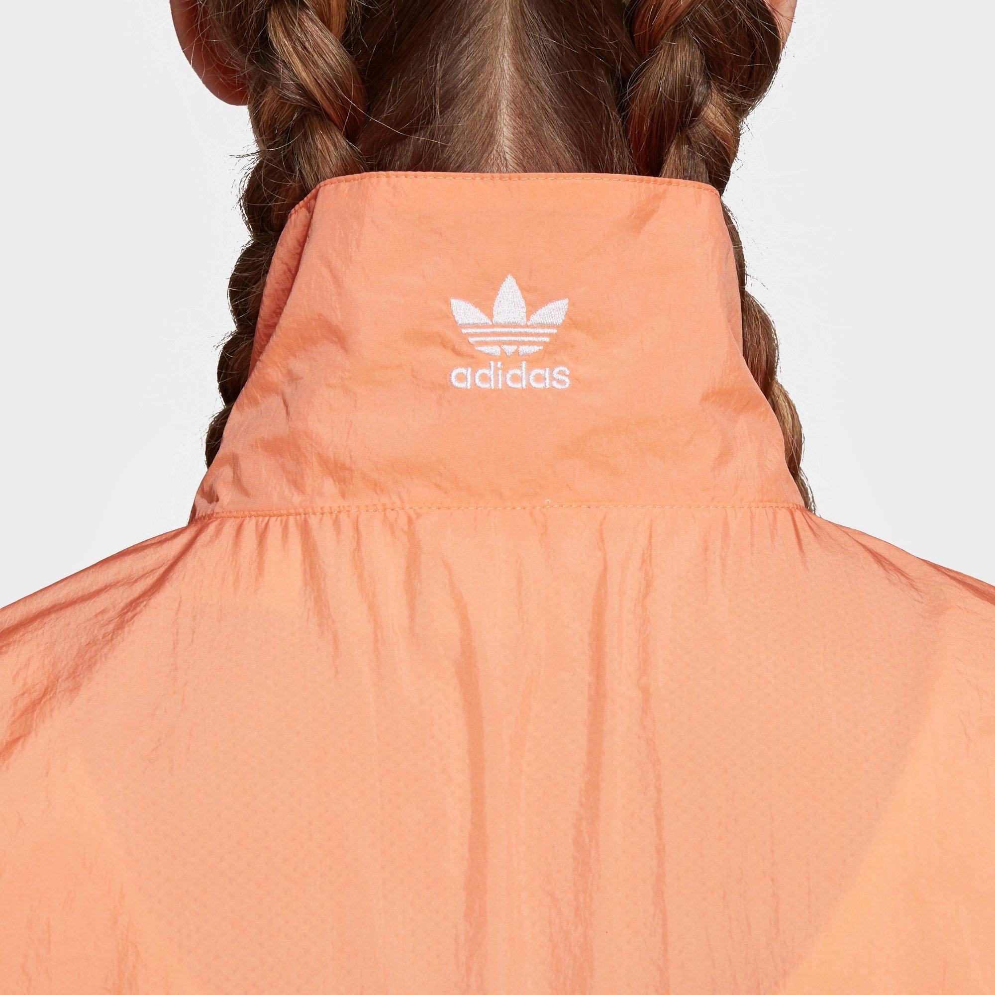 coral adidas jacket