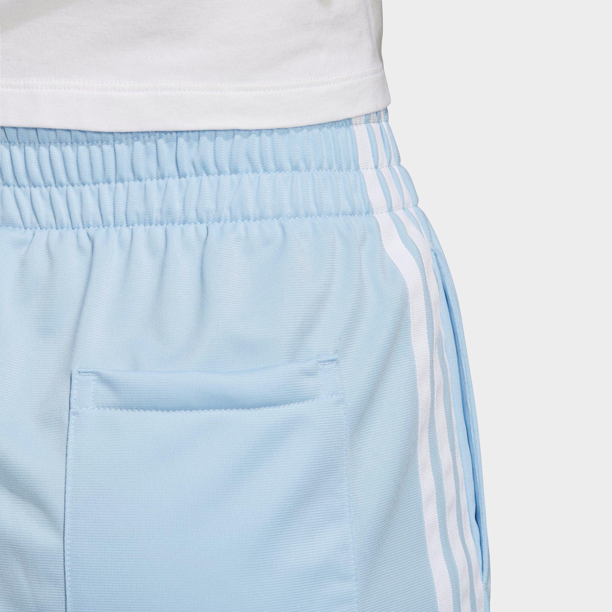 blue adidas shorts