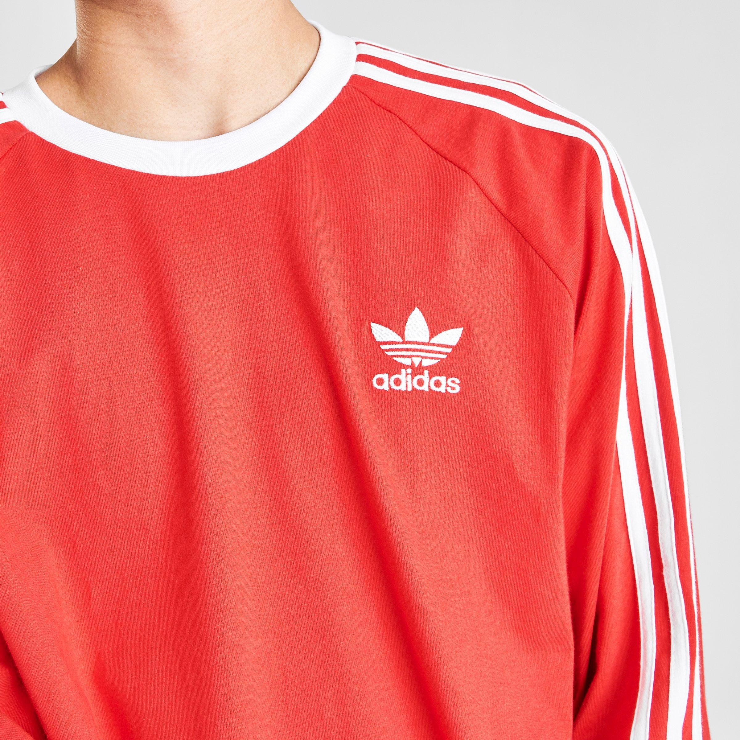 adidas authentic stripe long sleeve jersey