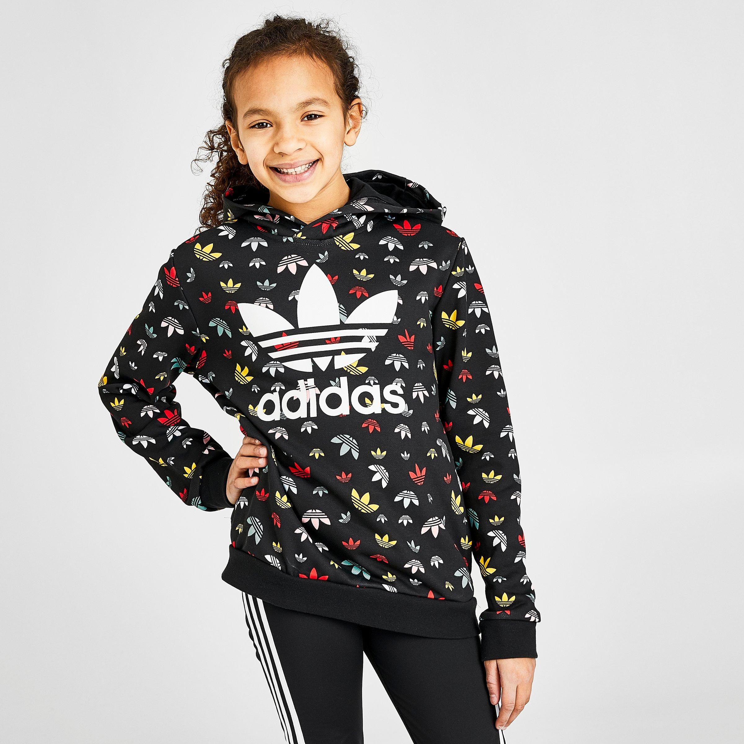 adidas originals box trefoil graphic sweatshirt