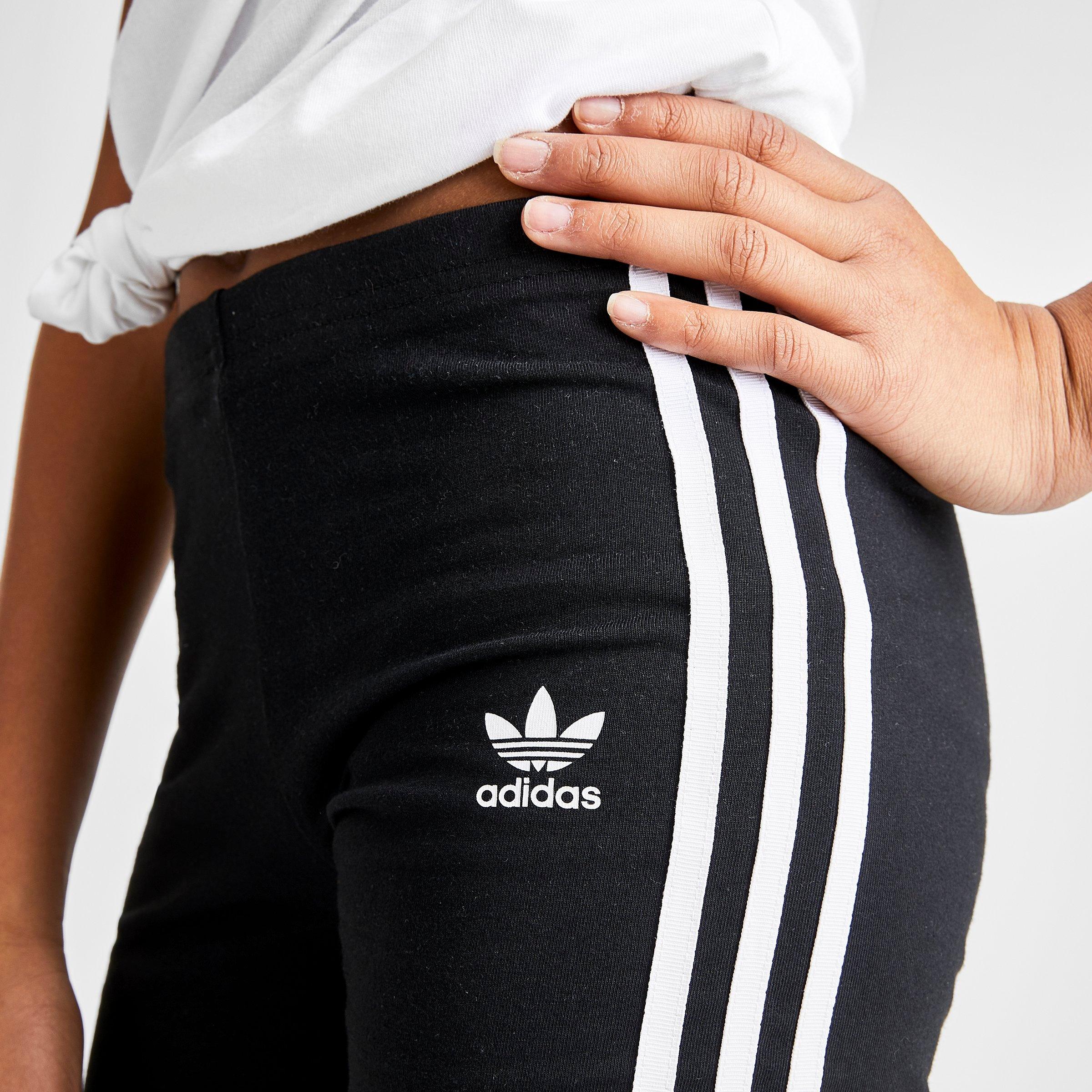 adidas black biker shorts