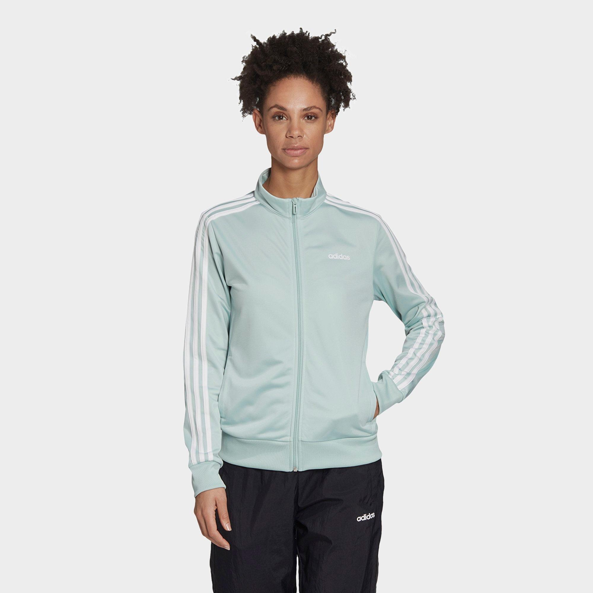 women's adidas essentials tricot track jacket