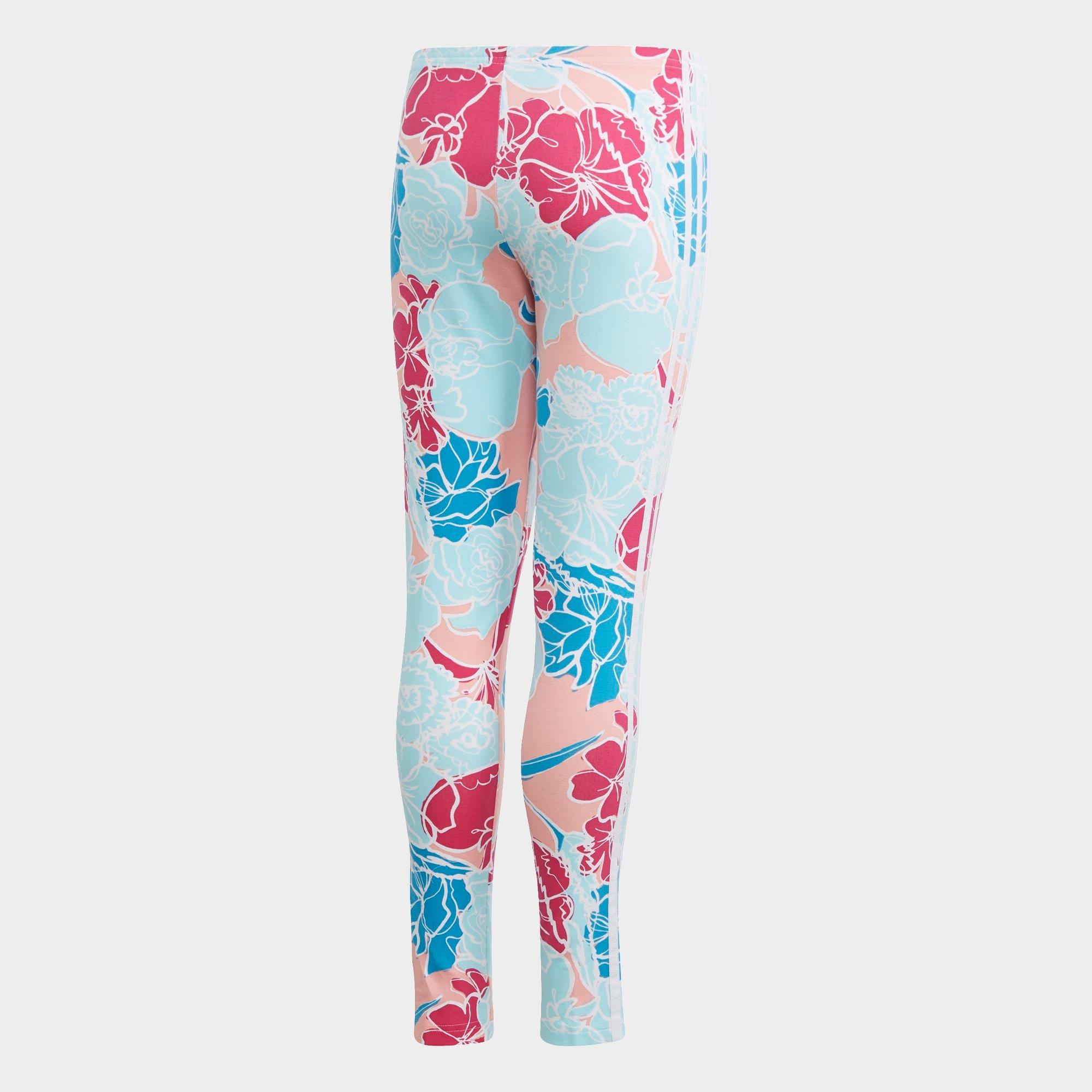 adidas floral leggings