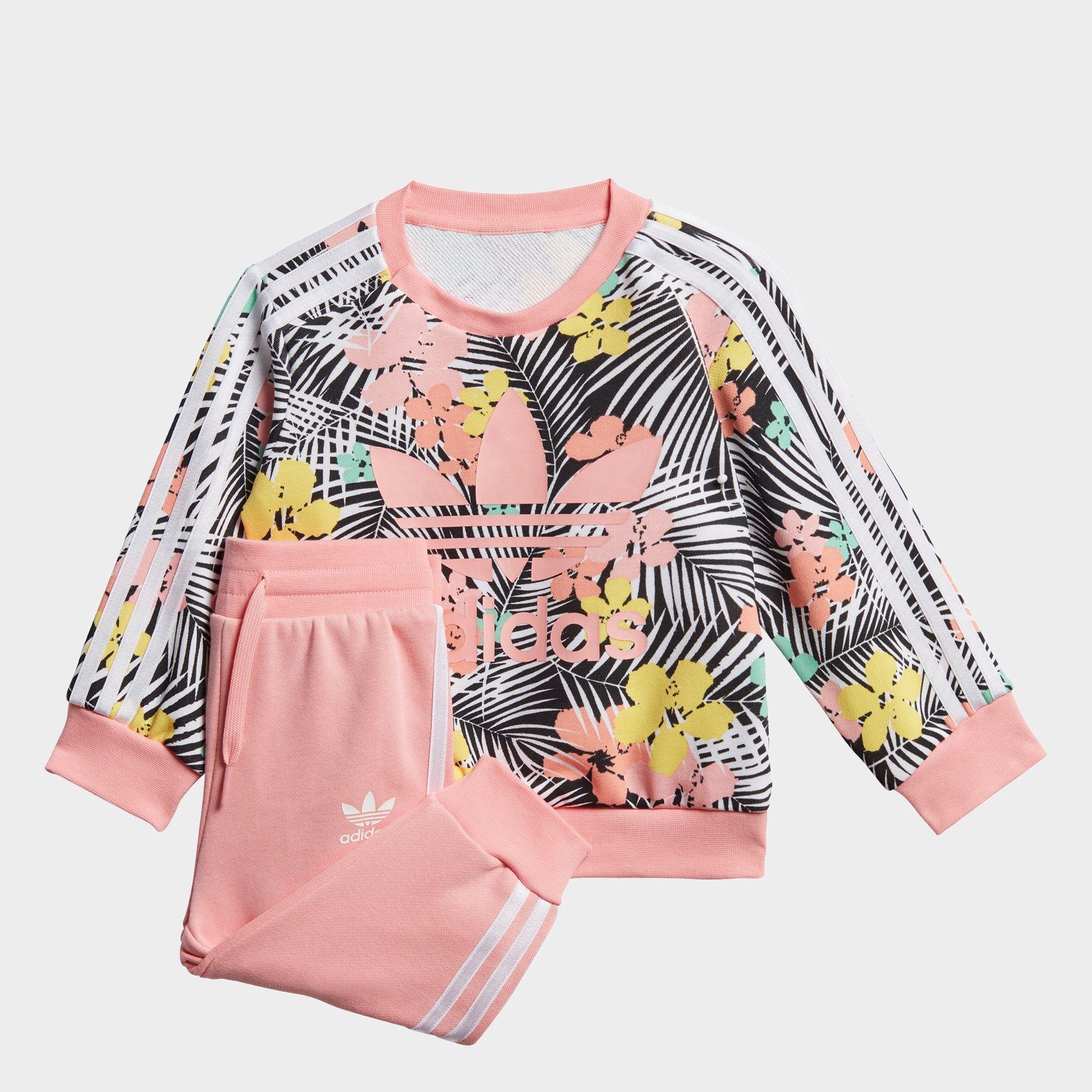 baby girl adidas set