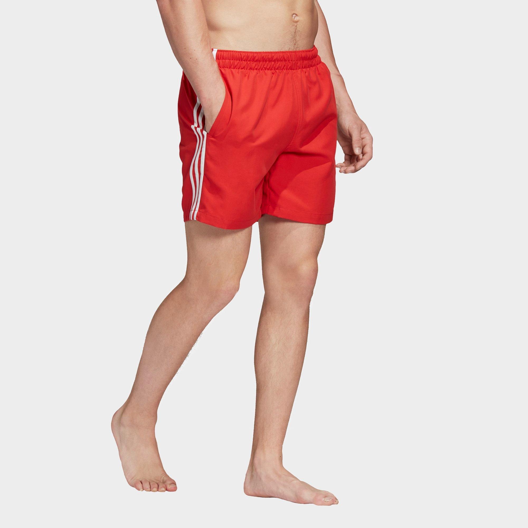 adidas california swim shorts black