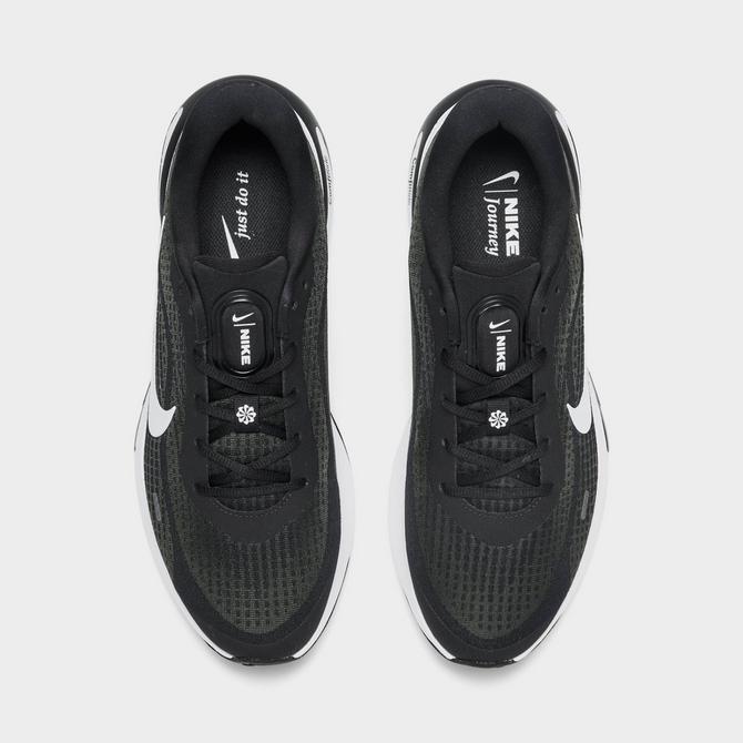 Nike running black trainers sale