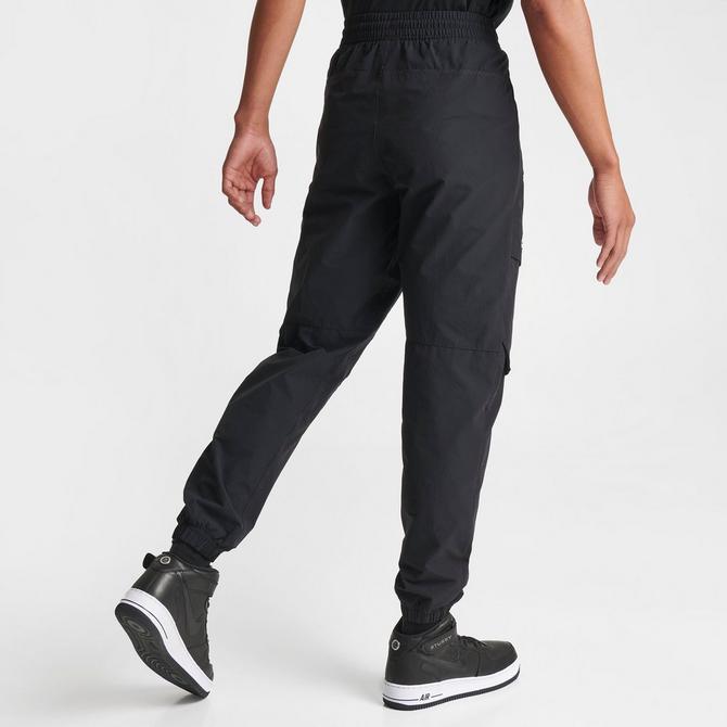 Nike Heritage Essentials woven cuffed joggers in black