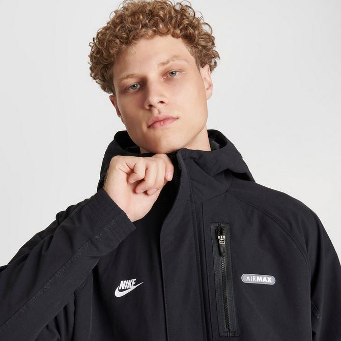 Nike Sportswear Club Puffer Jacket Black/White Men's - FW23 - US