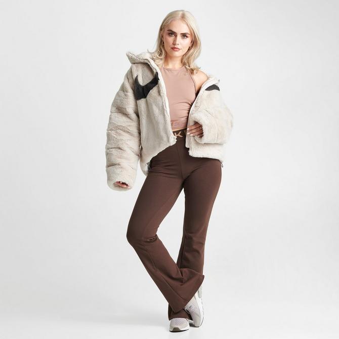 Nike Sportswear Women's Faux Fur Long Jacket.