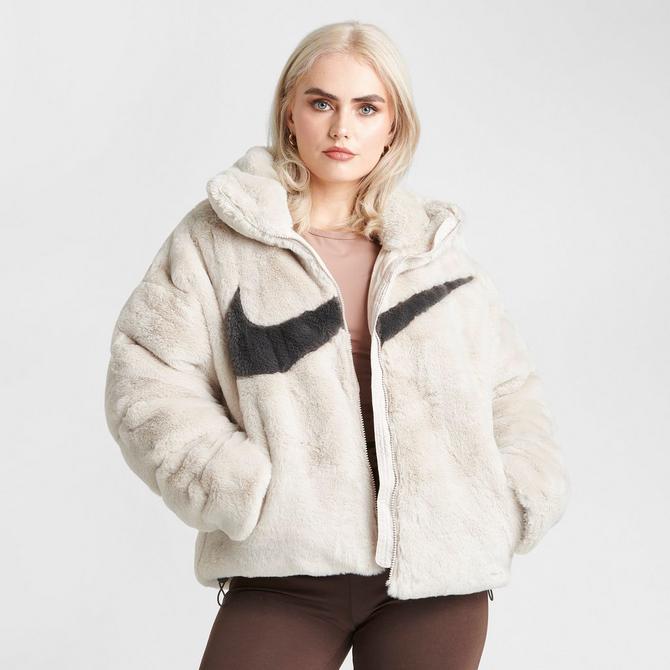 Women's Nike Sportswear Essential Ecodown Faux Fur Puffer Jacket