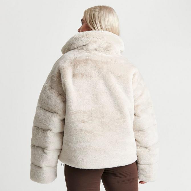 Nike Sportswear Women's Faux Fur Long Jacket.