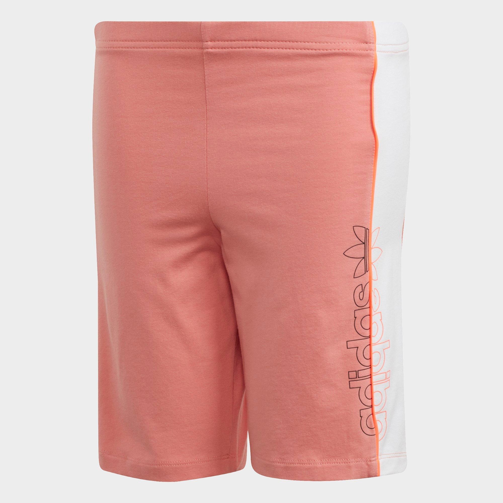 adidas biker shorts pink
