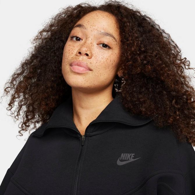 Women s Nike Sportswear Tech Fleece Loose Full Zip Track Jacket JD Sports