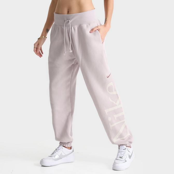 Women s Nike Sportswear Oversized Logo Phoenix Fleece Jogger Sweatpants