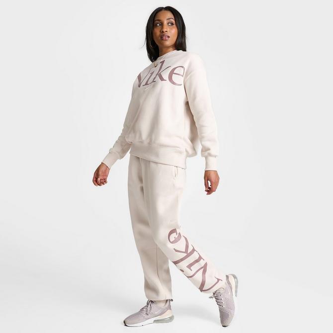 Women's Nike Sportswear Oversized Logo Phoenix Fleece Jogger Sweatpants