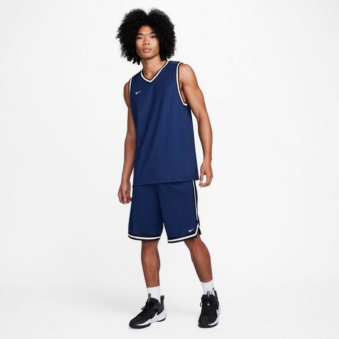 Nike basketball shorts navy blue clearance