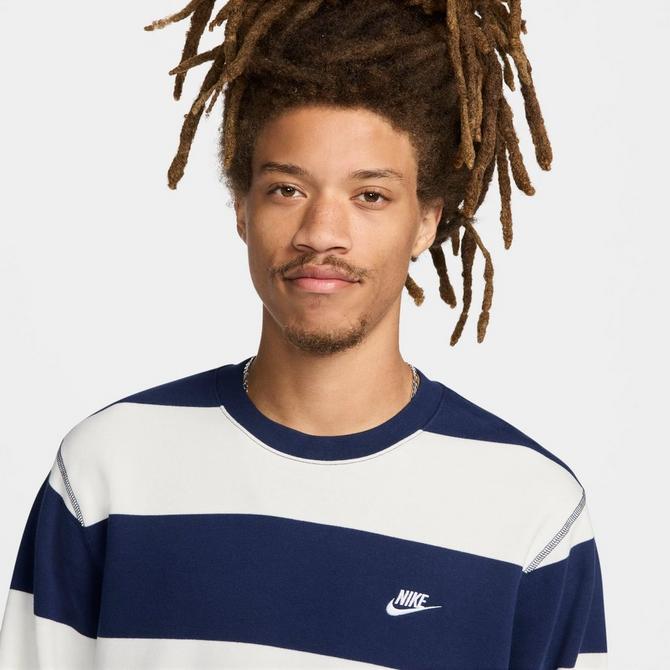 Nike striped sweatshirt online
