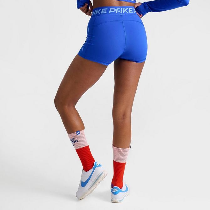 Nike Pro Dri-FIT Graphic Mid-Rise Tights Women - active fuchsia