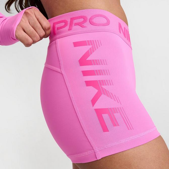 Women's Nike Pro Dri-FIT Mid-Rise 3 Inch Graphic Shorts