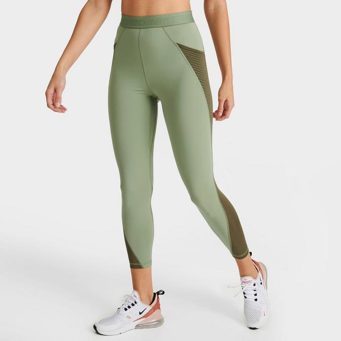 Nike Pro leggings green and black leggings workout pants size small gym  Multiple - $30 - From Paydin
