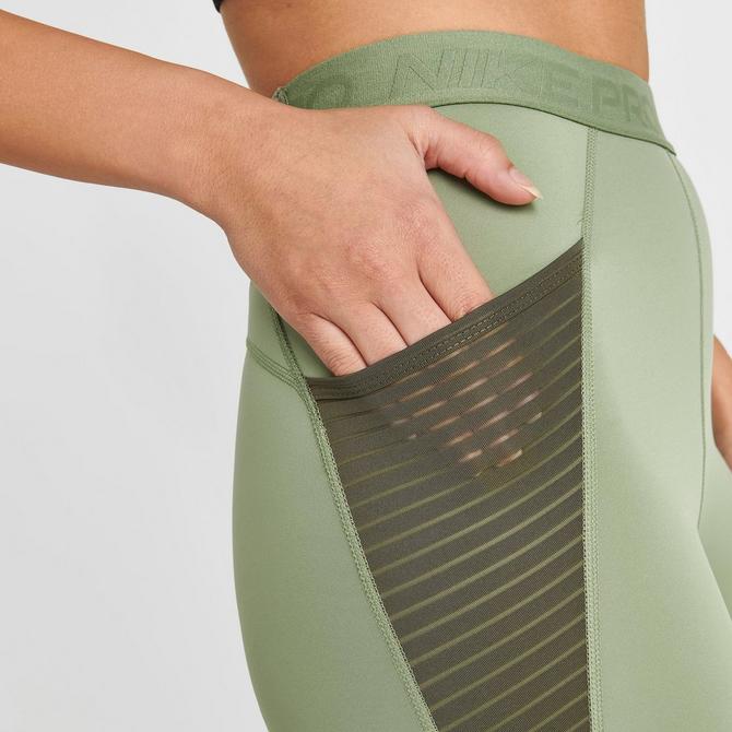 Nike Womens Pro Luxe Mid-rise Dry Dri-fit Leggings