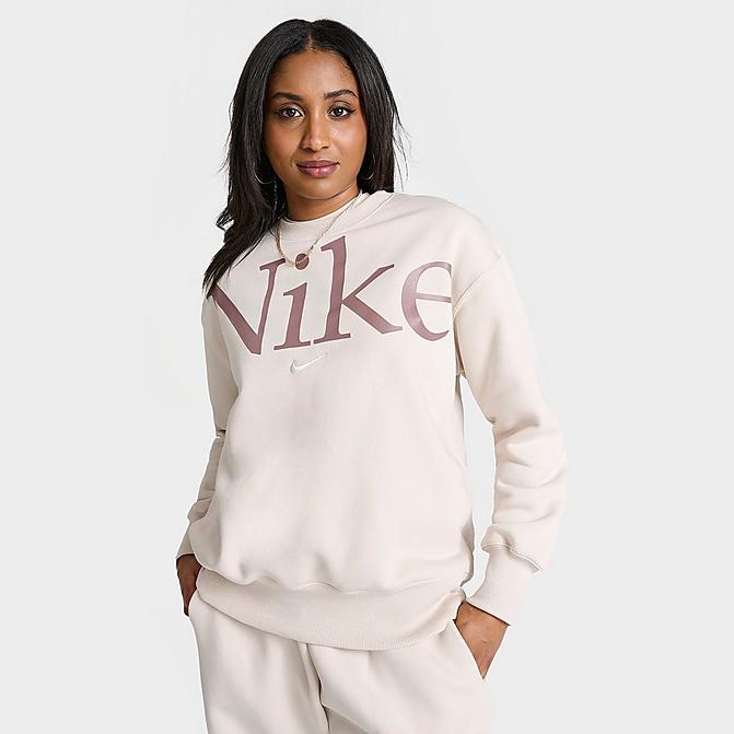 Women's Nike Sportswear Phoenix Fleece Oversized Logo Crewneck Sweatshirt