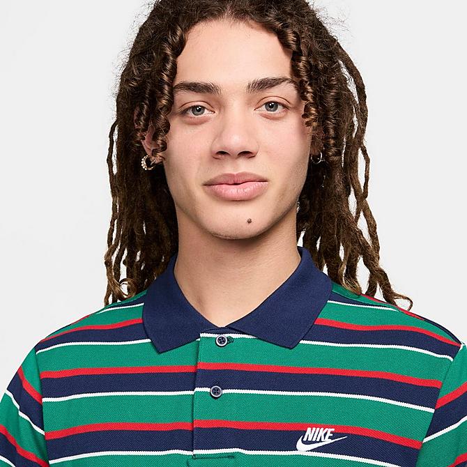 Men's Nike Club Striped Polo Shirt| JD Sports Men's Nike Club Striped Polo Shirt| JD Sports