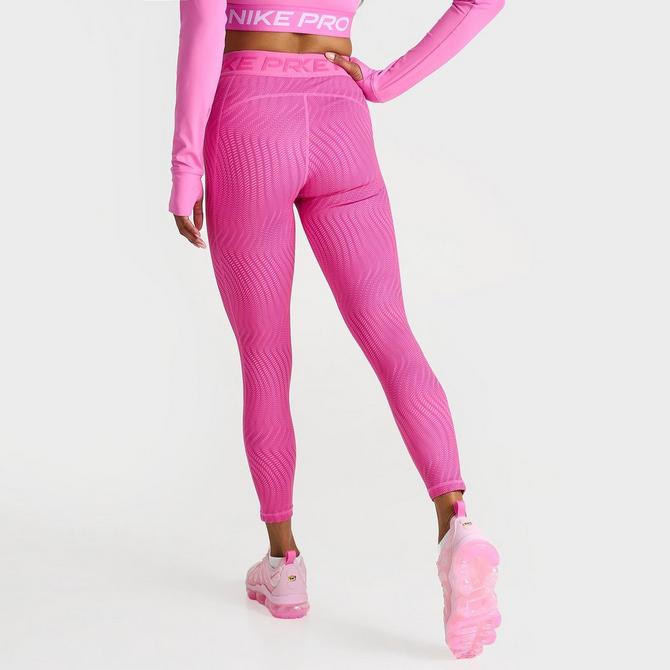Nike Pro Cropped Printed Leggings in Alchemy Pink, Playful Pink