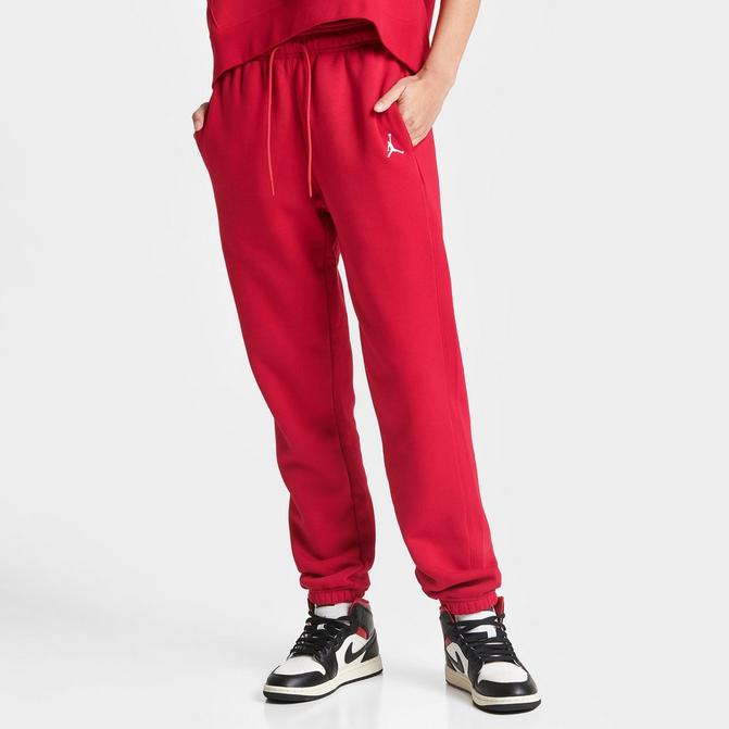 Jordan jumpman air fleece pants red hot sale