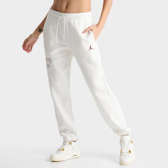 White jordan joggers sale