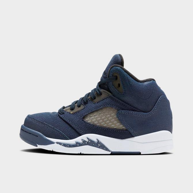 Big Kids' Air Jordan Retro 5 SE Basketball Shoes