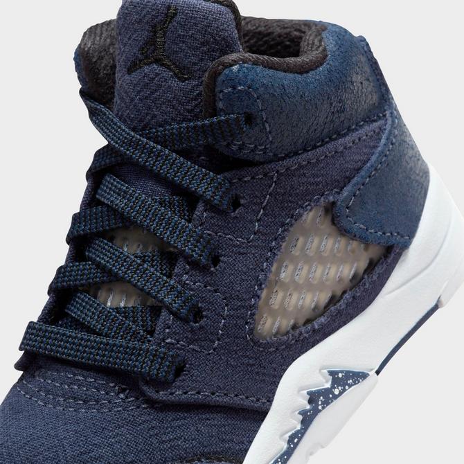 Navy blue cheap toddler jordans