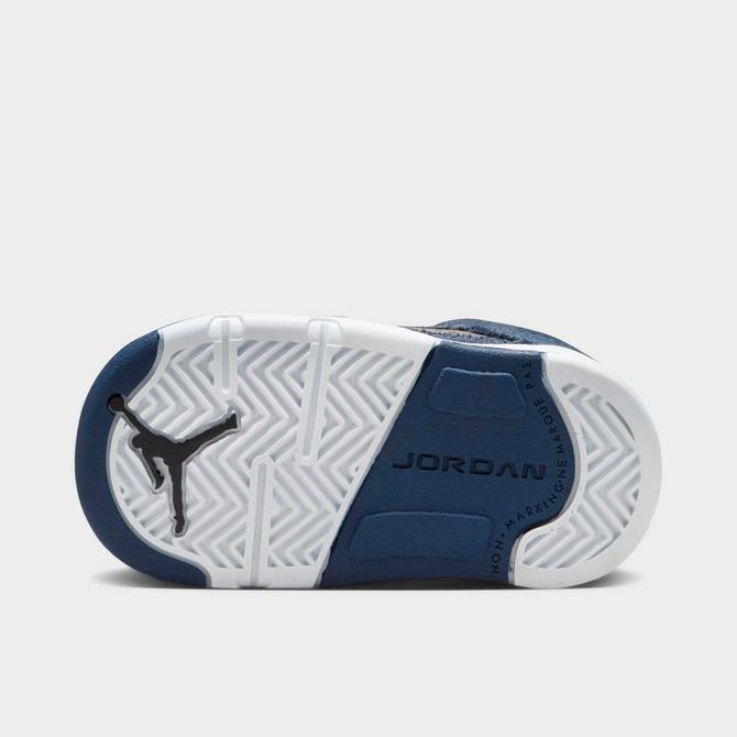 Jordan retro outlet 5 toddler blue