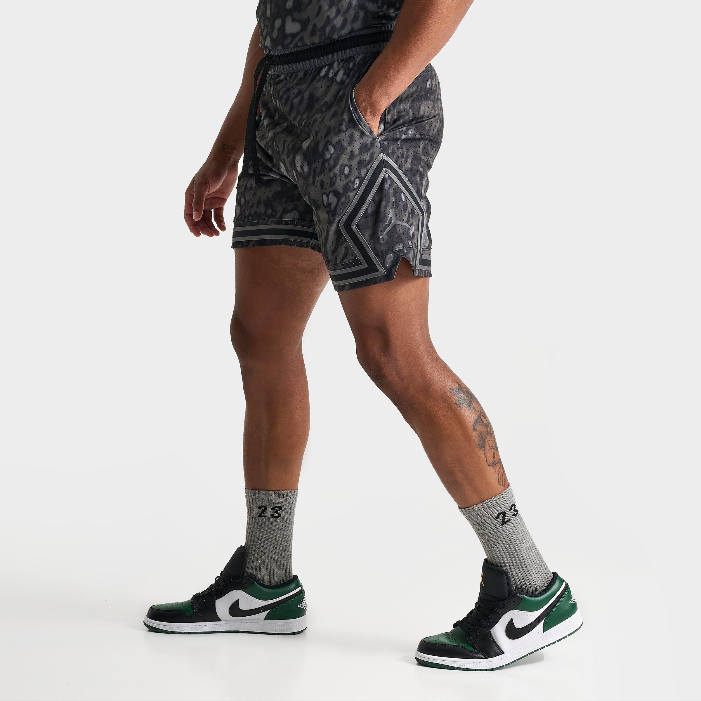 Men's Jordan Sport Allover Print Mesh Diamond Basketball Shorts