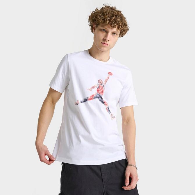 Jordan jumpman logo t shirt best sale