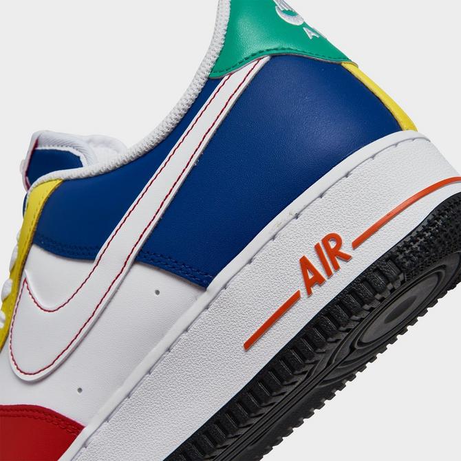 Air force 1 '07 white/deep royal men's outlet shoe