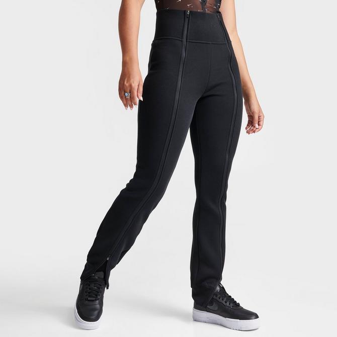 Women's Nike Sportswear Tech Fleece Pants 2XL Zipper White Black