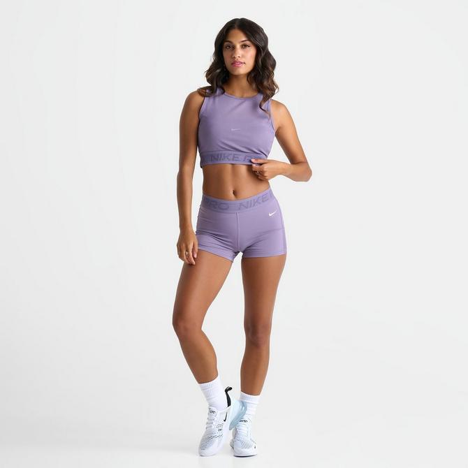 Nike pro mesh crop top hotsell