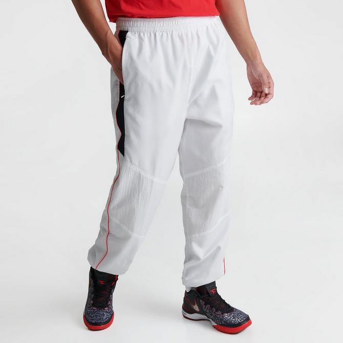 White nike shop track pants