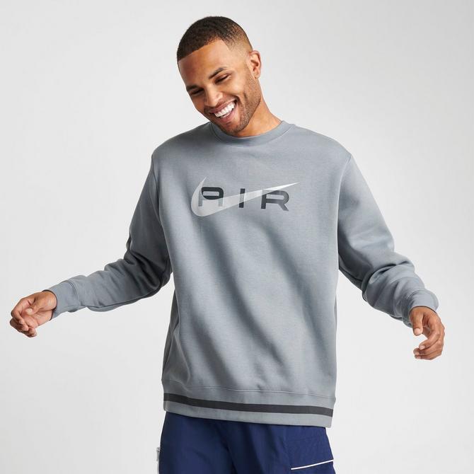 Men s Nike Air Swoosh Fleece Crewneck Sweatshirt JD Sports