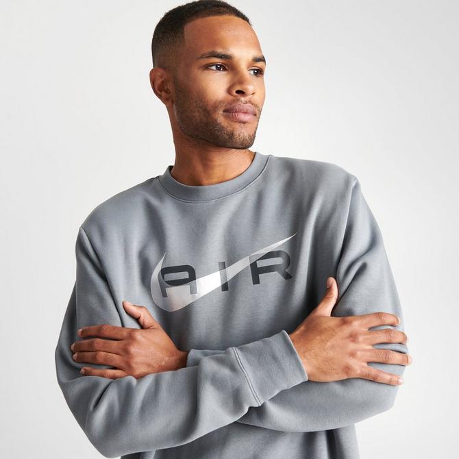 Nike Air Men's Fleece Crew-Neck Sweatshirt.