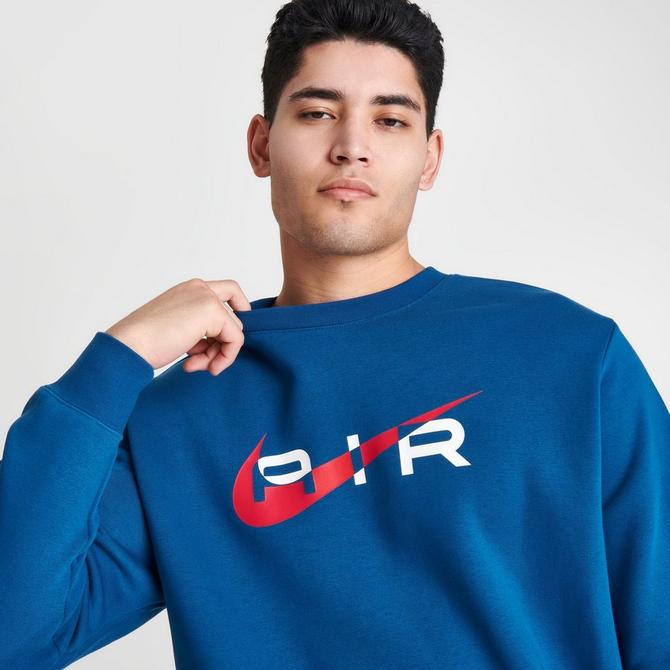 Nike air crew sweatshirt 2024 blue