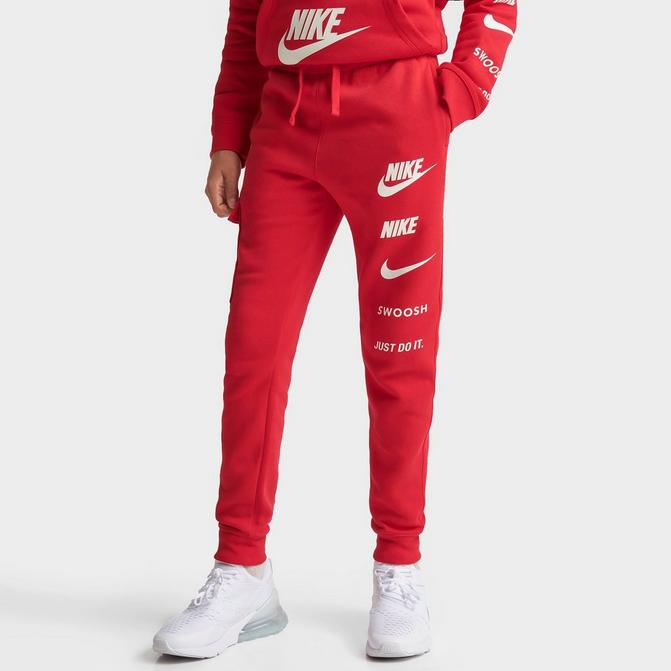 Survetement nike just shop do it rouge