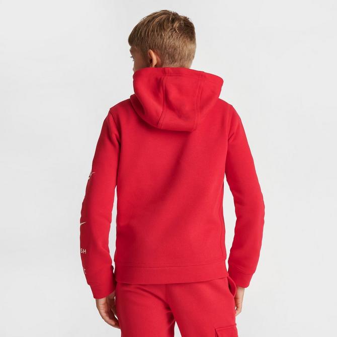 Nike foundation discount overhead hoodie red