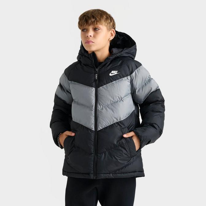 Grey nike jacket boys on sale