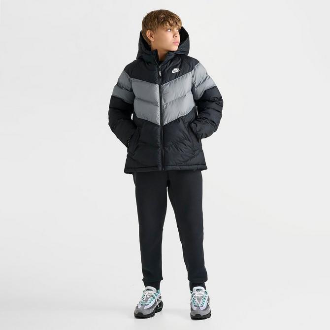 Nike orders long parka jacket with hood