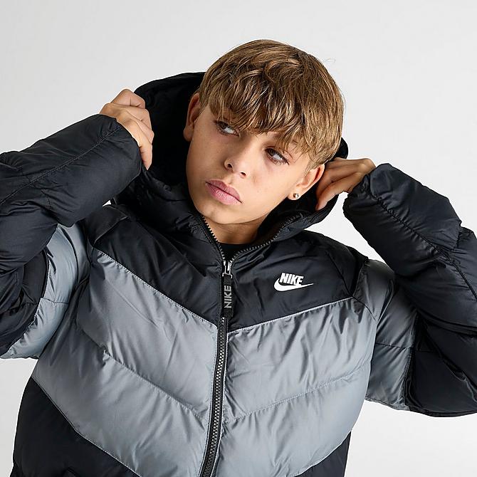 Kids' Nike Sportswear Synthetic Fill Hooded Puffer Jacket Kids' Nike Sportswear Synthetic Fill Hooded Puffer Jacket