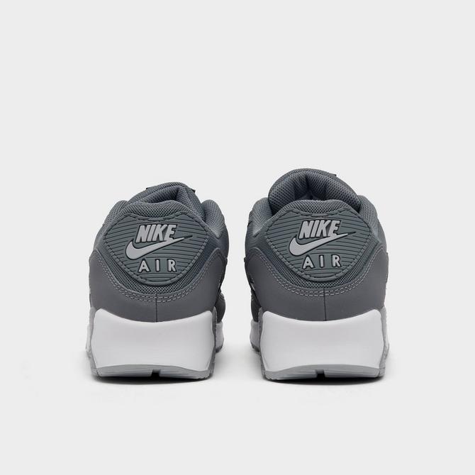 Grey nike shoes hot sale with blue swoosh