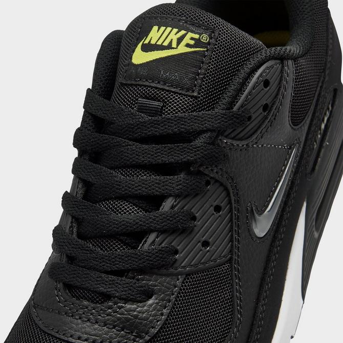 Nike air max 90 store black with gold swoosh