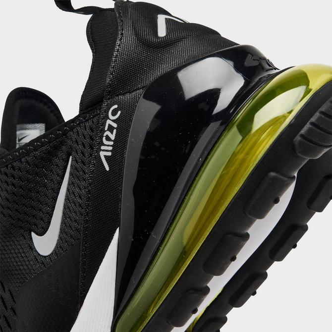 Black and yellow nike air sales max 270